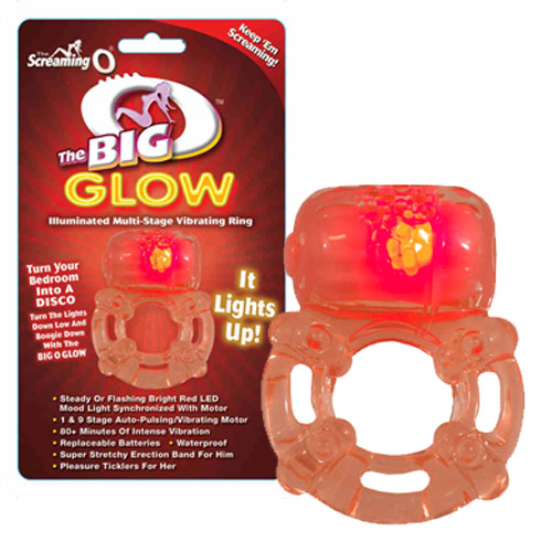 The Big O Glow Cock Ring