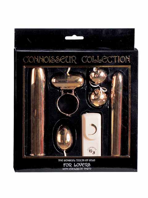 Connoisseur Vibrator Kit - Gold