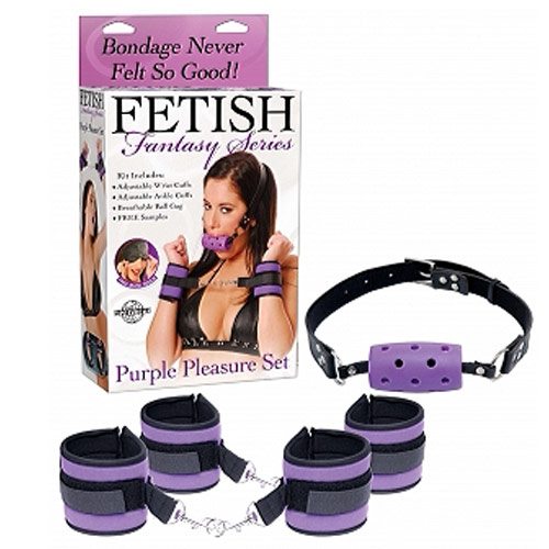 Fetish Fantasy Series Purple Pleasure Set